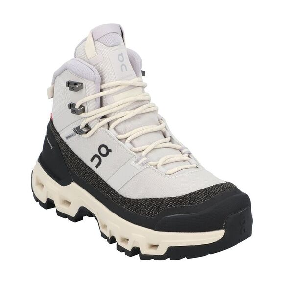 On Running Shoes - On Running Cloudrock Trek Waterproof Canvas Sneaker, Silver